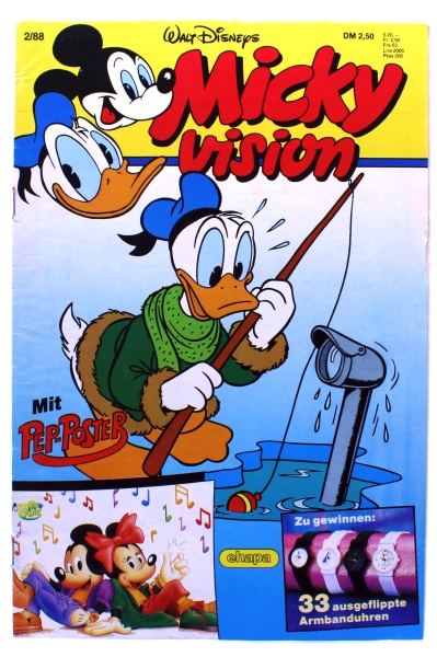 Walt Disneys Micky Vision Comic Nr. 2 (1988): Das Talisman-Treffen von Ehapa